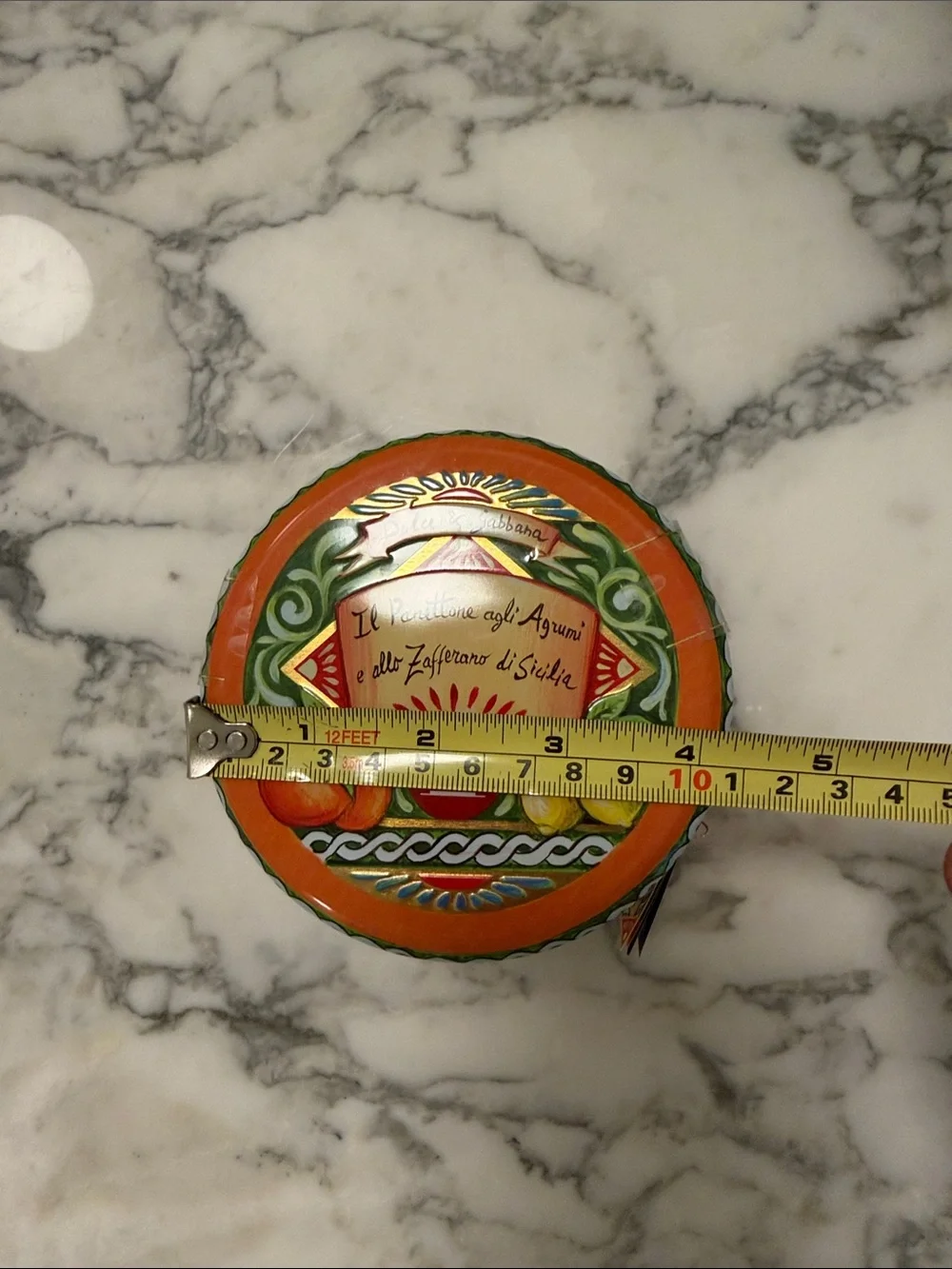 Dolce & Gabbana Orange and Green Citrus Decorative Tin